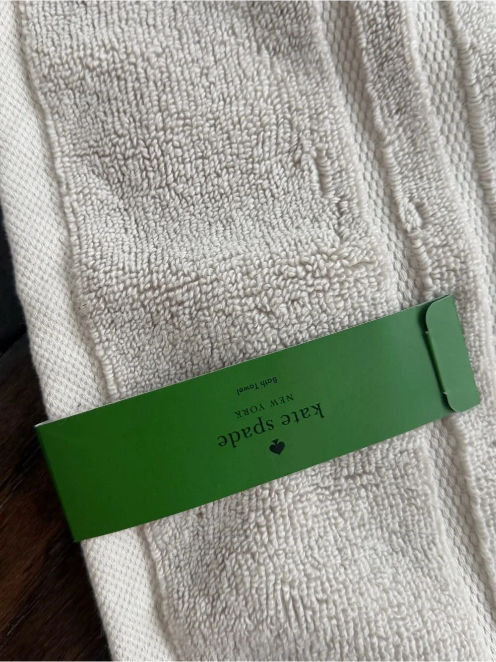 Kate spade bath towel nwt